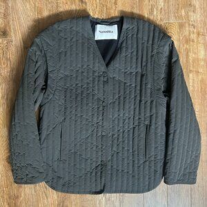 Nanushka Detachable Sleeve Quilted Jacket